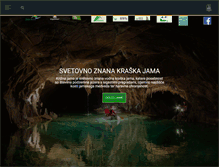 Tablet Screenshot of krizna-jama.si